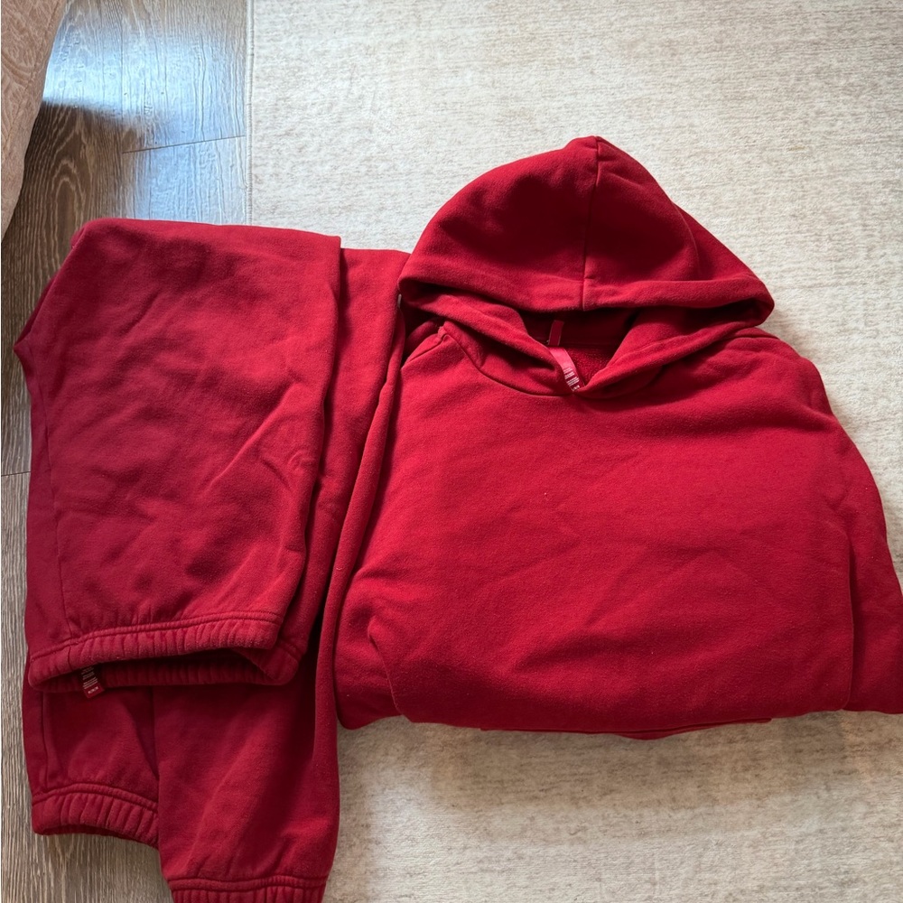 Skims hoodie and jogger set